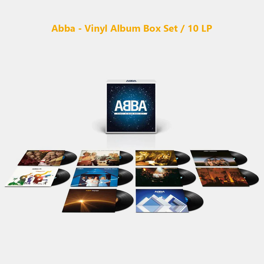 Abba-Vinyl Album Box Set / 10 LP فروش صفحه گرام آبا با 
